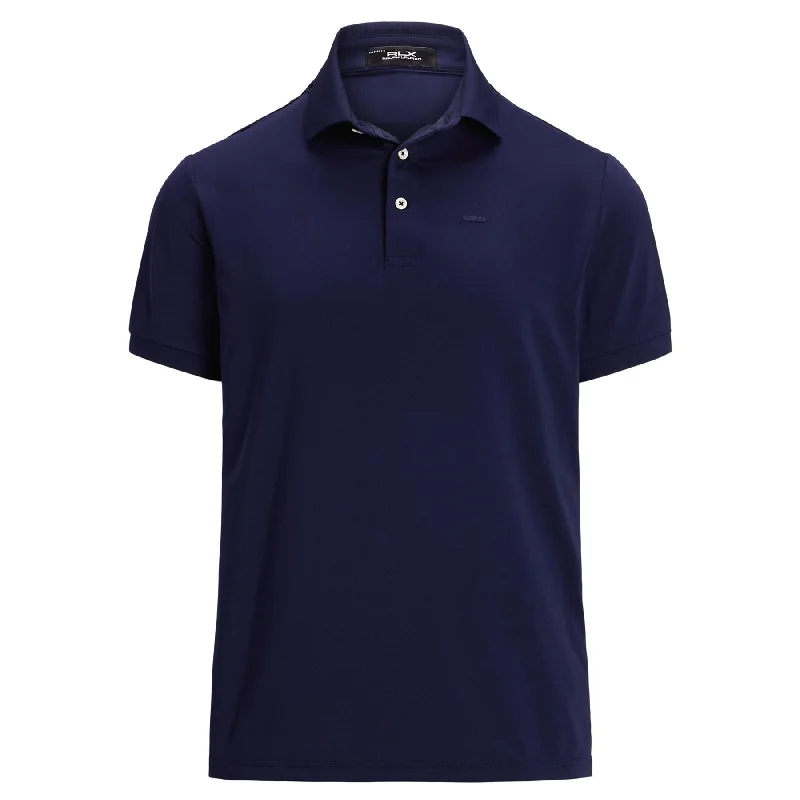 Comfort Tops RLX Tailored Fit Airflow Jersey Polo Refined Navy - SS25