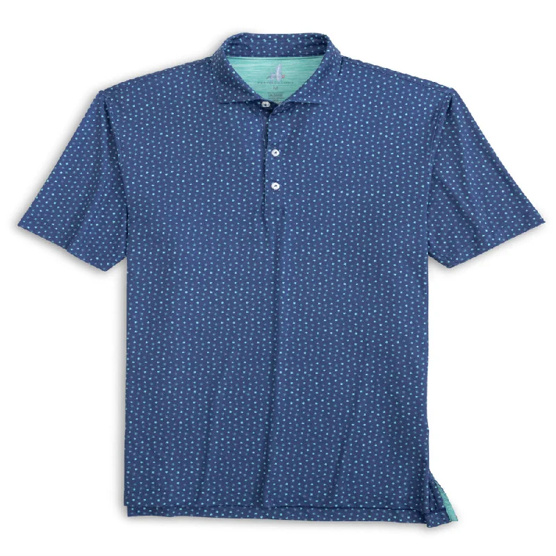 Casual Footwear Johnnie-O Top O The Mornin Featherweight Polo Shirt - Lake