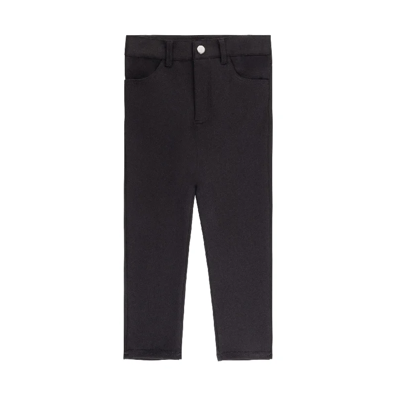 Trendy Footwear pants ponte - black