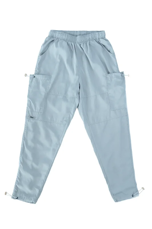 Trendy Pants Drawstring Track Pants - Grey