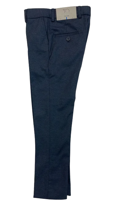 Practical Hoodies pants stretch slim thin - navy fancy