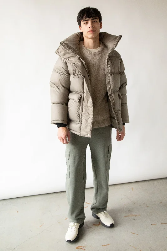 Warm Outerwear STRAIGHT LEG CARGO SWEATPANTS