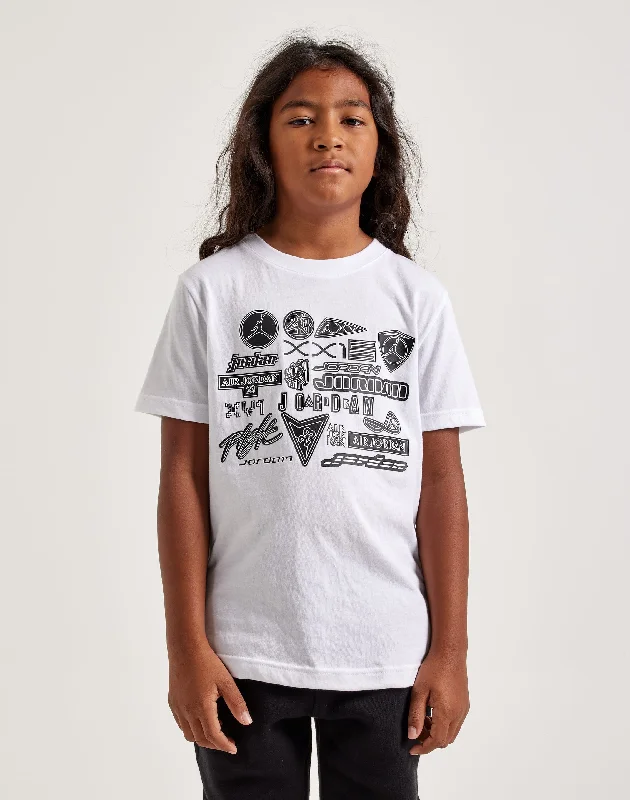 Active Gear Jordan Core Logos Tee Grade-School