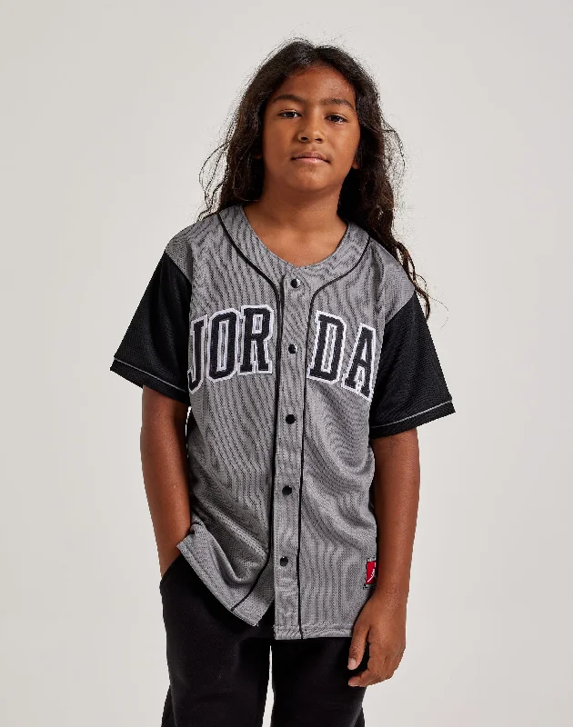 Sporty Looks Jordan HBR Baseball Jersey Grade-School