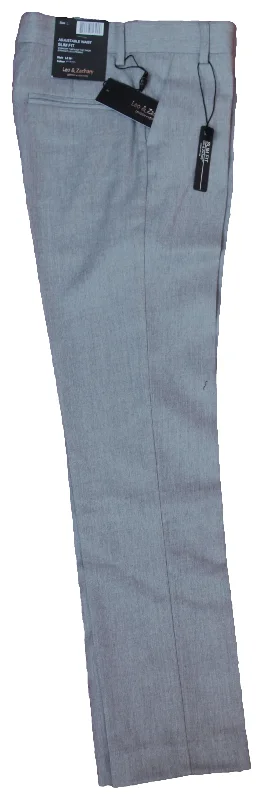 Comfortable Suits pants slim fit dressy - medium grey