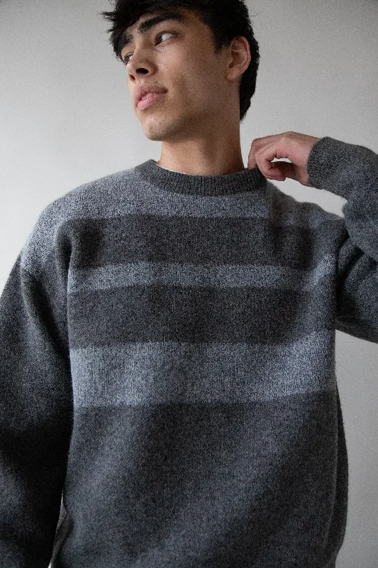 Fashion Layers STRIPED DETAIL SWEATER