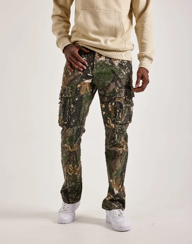 Smart Denim Smoke Rise Cargo Pants