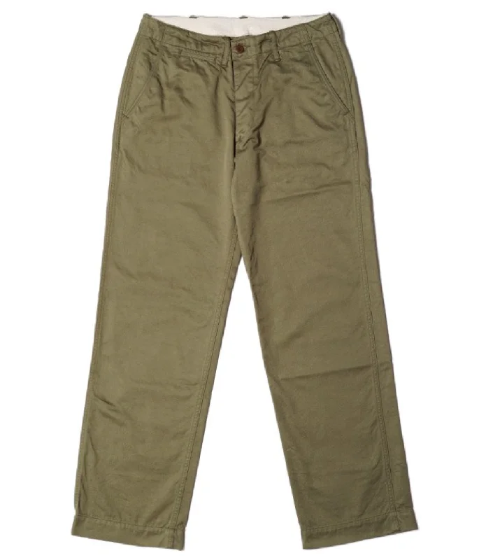 Sleek Tops Warehouse & Co. Lot 1082 Duck Digger Chinos - West Point Green