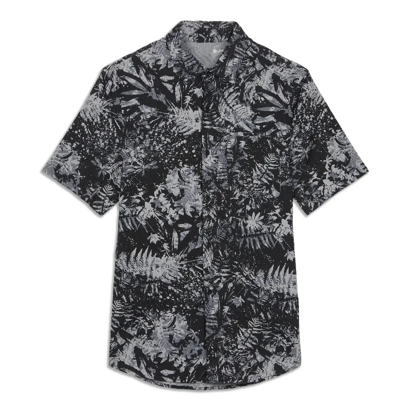 Trendy Hats All Town Short Sleeve Shirt Buttondown - Resale