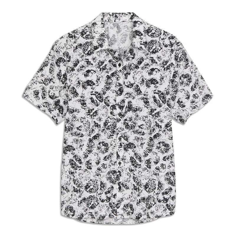 Fashionable T-shirts Down To The Wire Slim Fit Short Sleeve Shirt - Resale