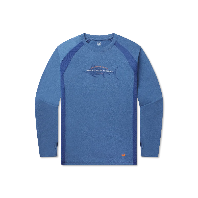 Basic Hoodies FieldTec™ Riptide Performance Tee - Hecho - Long Sleeve