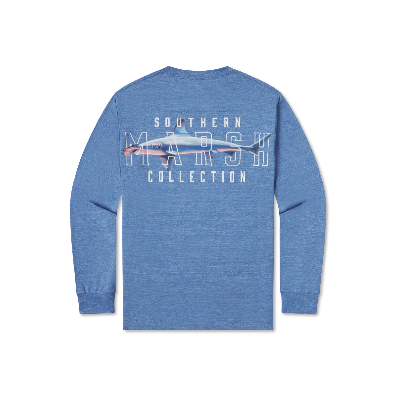 Street Styles FieldTec™ Heathered Tee - Hammerhead - Long Sleeve