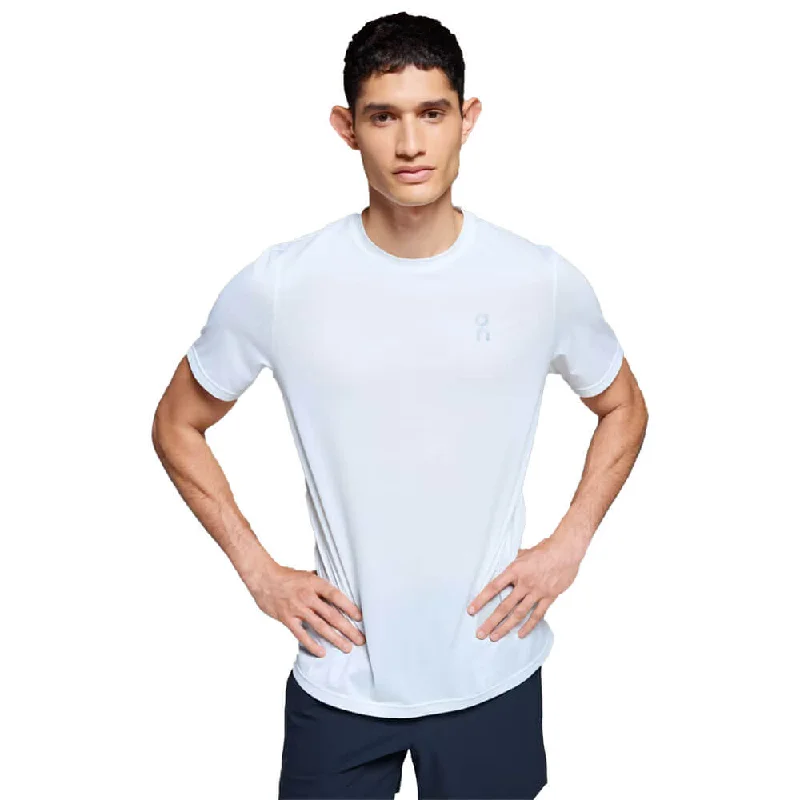 Urban Accessories On Men's Performance Running T-Shirt - Undyed White