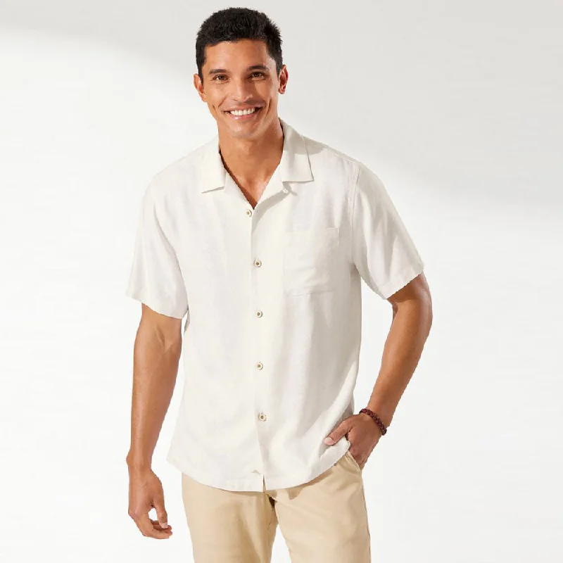 Functional Shirts Tommy Bahama Big & Tall Tropic Isles Camp Shirt - Continental