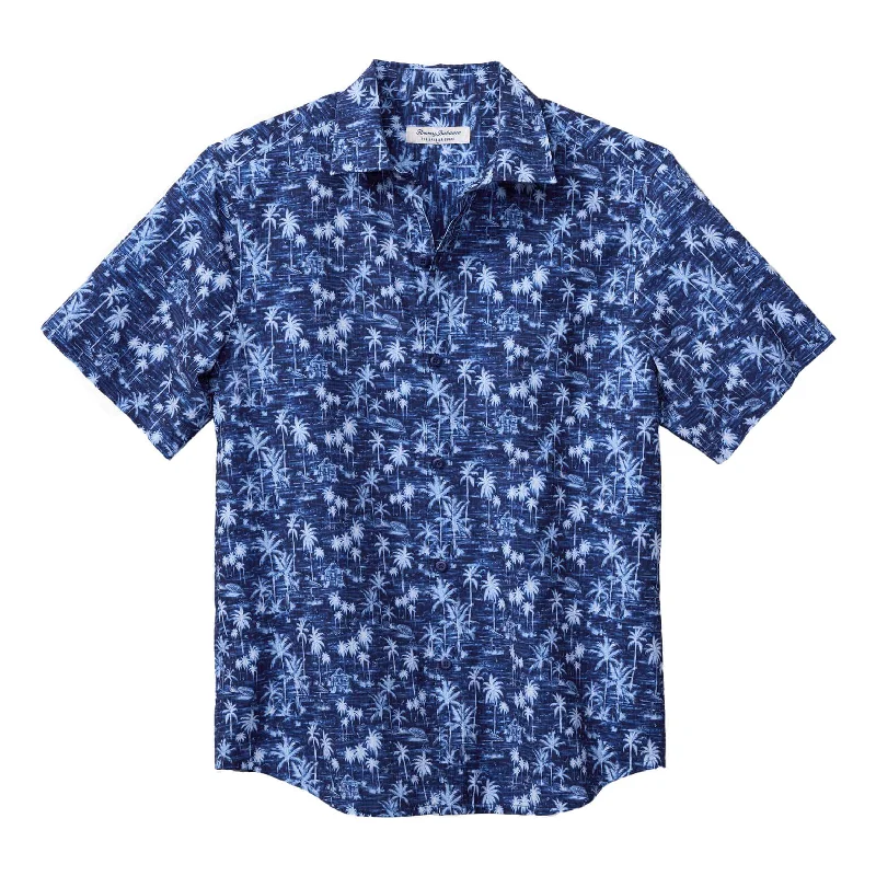 Easy Styles Tommy Bahama IslandZone Bahama IslandZone Coast Cabana Shores Camp Shirt - Island Navy